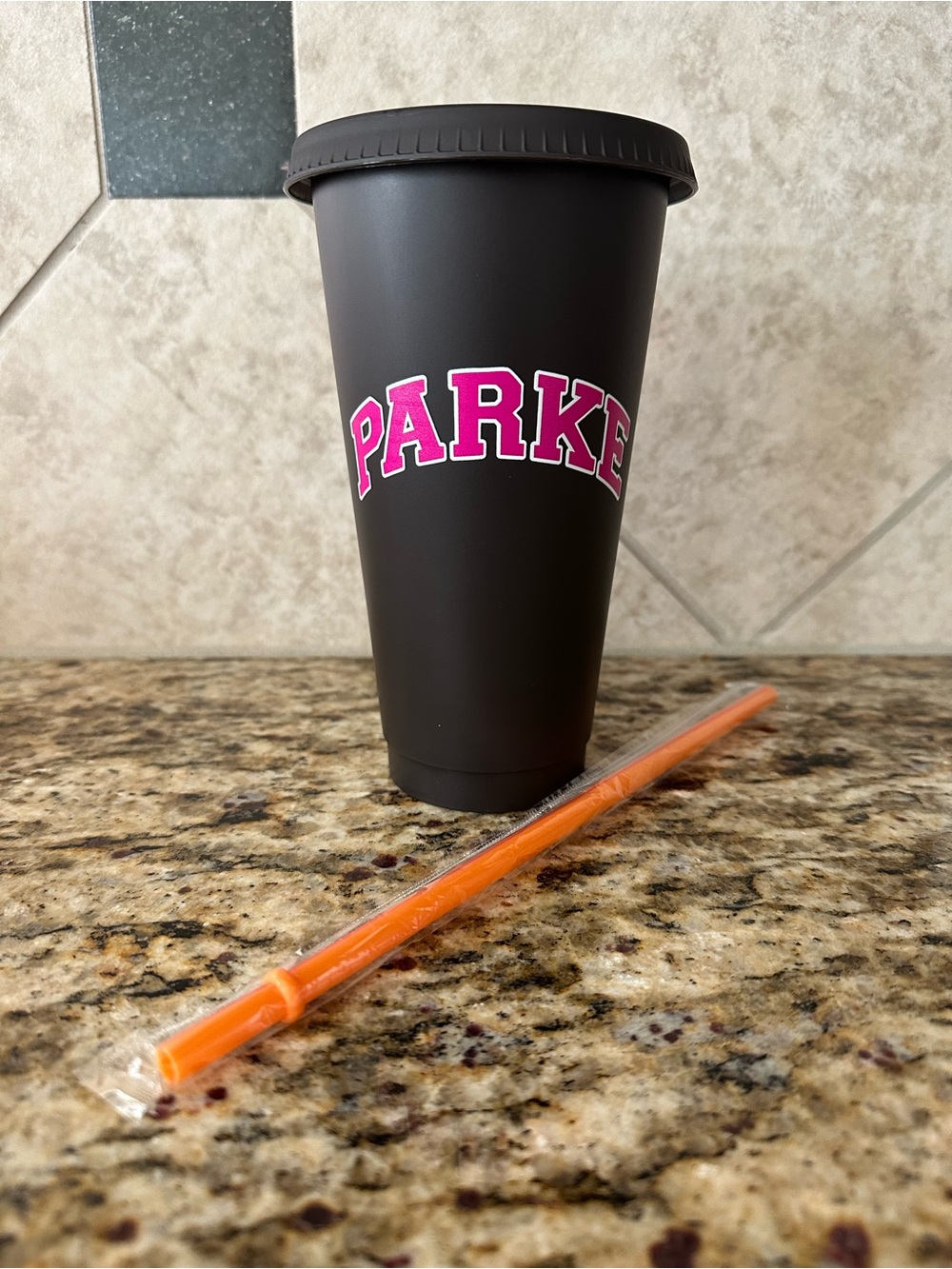 Parke Dunkin Reusable Tumbler